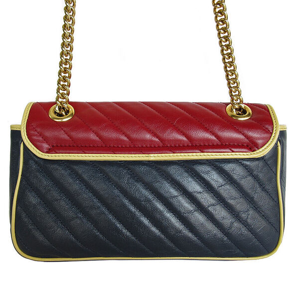 Auth Gucci Gg Marmontshoulder Bag #160815G12B - Picture 3 of 12